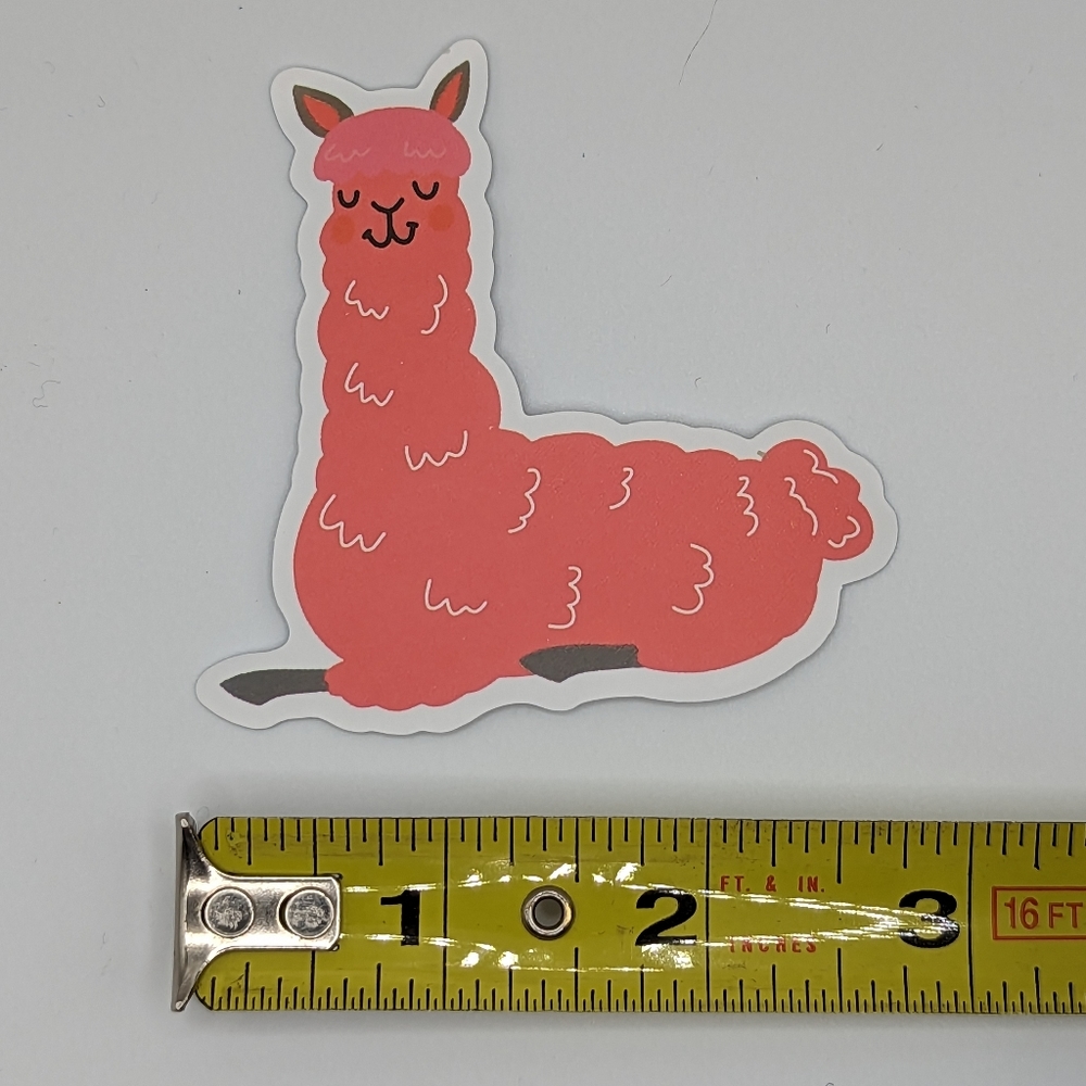 Llama Sticker - Picture 2 of 2